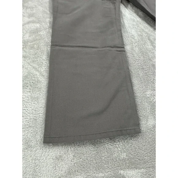 NWT Blue Mountain Pants Mens 38x30 Canvas Relaxed Workwear Dad Gray 5 Pocket - Picture 9 of 16